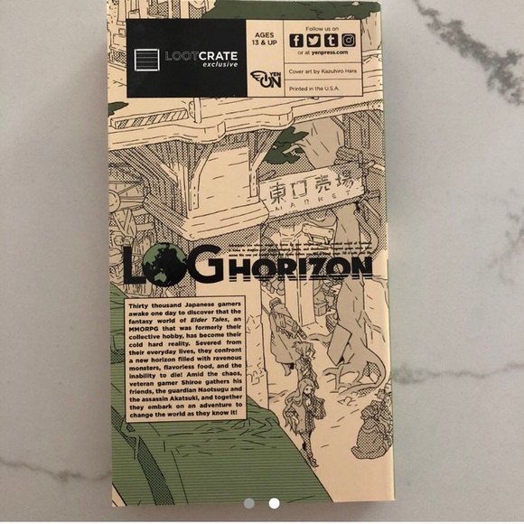 “Log horizon” anime novel - Picture 2 of 2